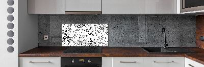 Kitchen splashback Floral pattern