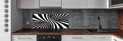 Cooker splashback Abstraction vortex