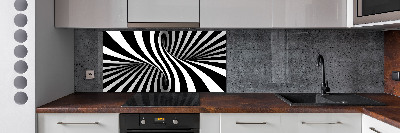 Cooker splashback Abstraction vortex