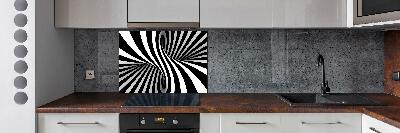 Cooker splashback Abstraction vortex