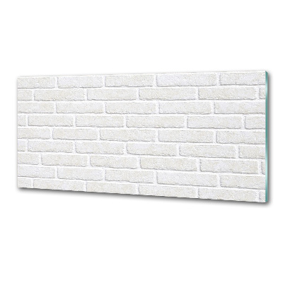 Hob splashback Brick wall