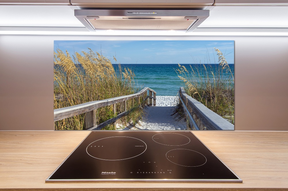 Cooker splashback Coastal dunes