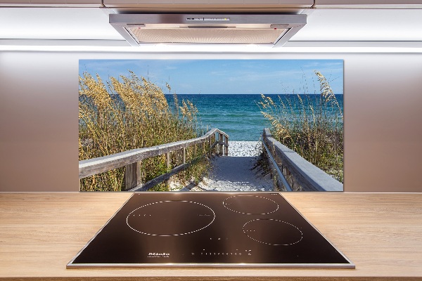 Cooker splashback Coastal dunes