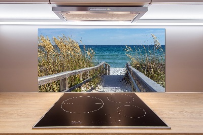 Cooker splashback Coastal dunes