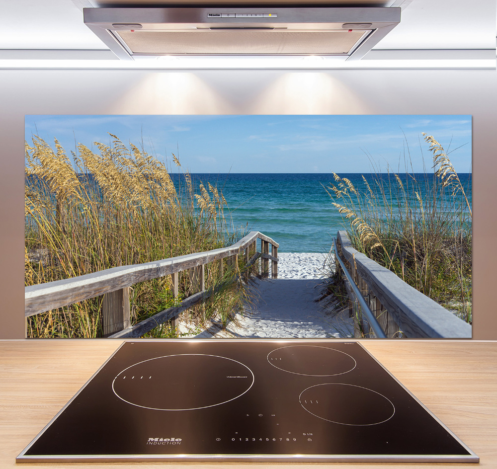 Cooker splashback Coastal dunes