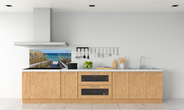 Cooker splashback Coastal dunes