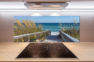 Cooker splashback Coastal dunes