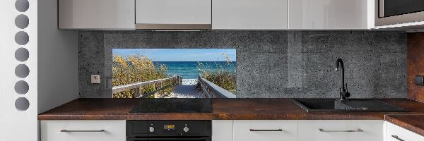 Cooker splashback Coastal dunes