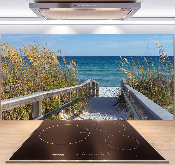 Cooker splashback Coastal dunes