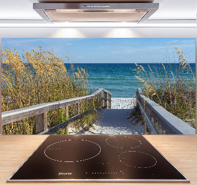 Cooker splashback Coastal dunes