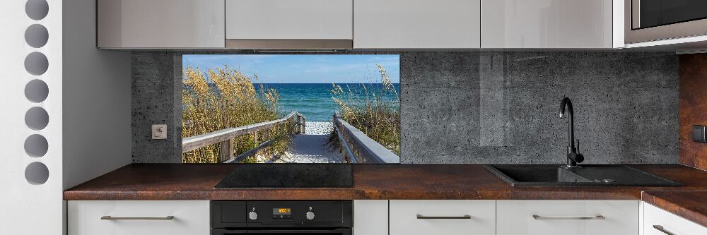 Cooker splashback Coastal dunes