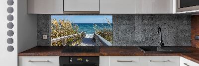 Cooker splashback Coastal dunes