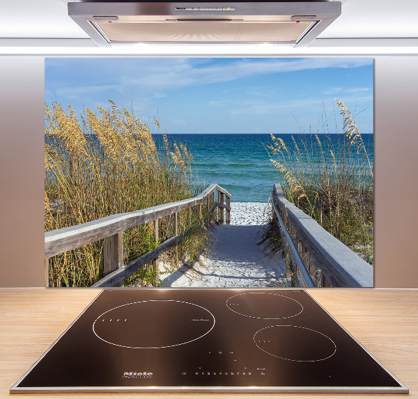 Cooker splashback Coastal dunes