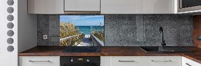 Cooker splashback Coastal dunes