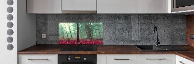 Cooker splashback Autumn leaves