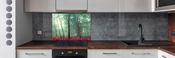 Cooker splashback Autumn leaves