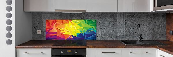 Kitchen splashback Abstract background