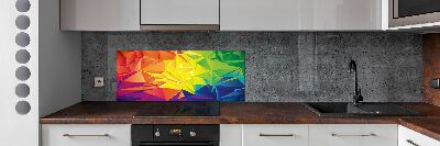 Kitchen splashback Abstract background