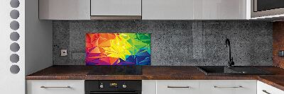 Kitchen splashback Abstract background