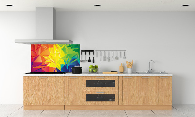 Kitchen splashback Abstract background