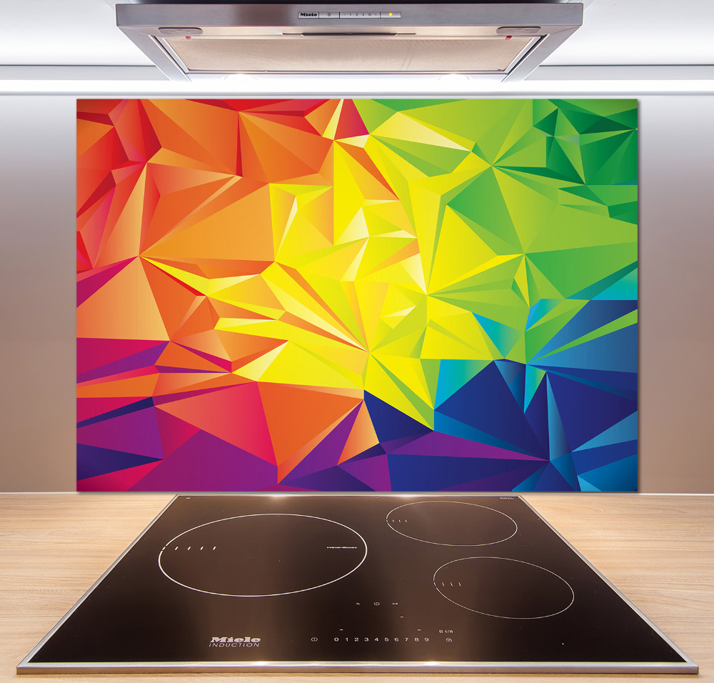 Kitchen splashback Abstract background