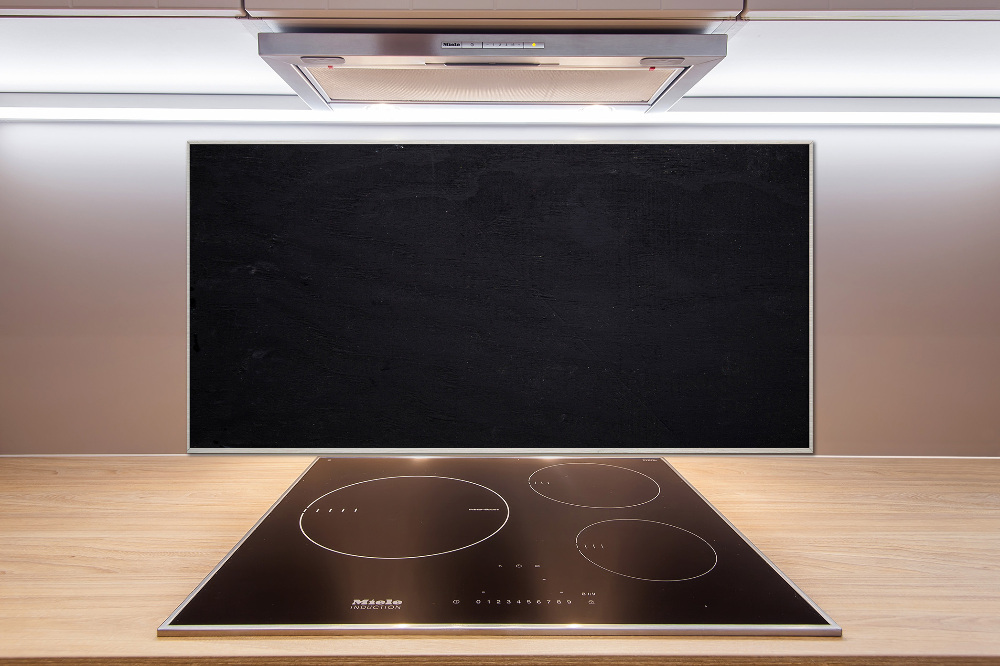 Kitchen splashback Black board