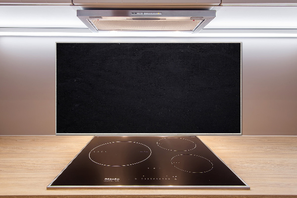 Kitchen splashback Black board