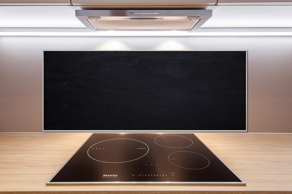 Kitchen splashback Black board