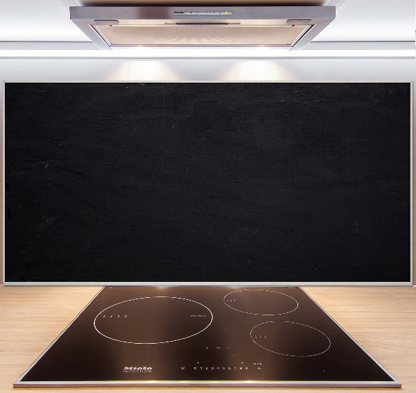 Kitchen splashback Black board