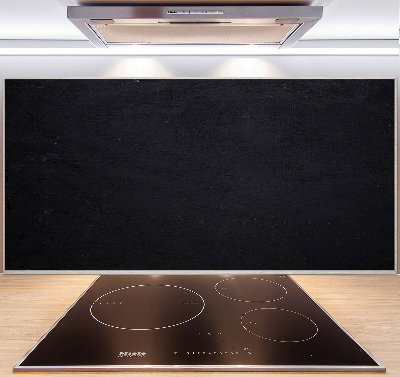 Kitchen splashback Black board