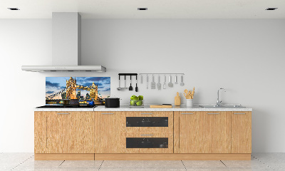 Kitchen splashback panel Tower Bridge London