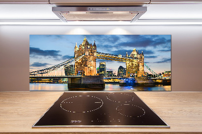 Kitchen splashback panel Tower Bridge London