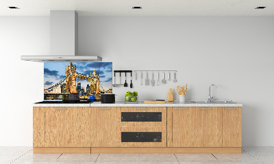 Kitchen splashback panel Tower Bridge London