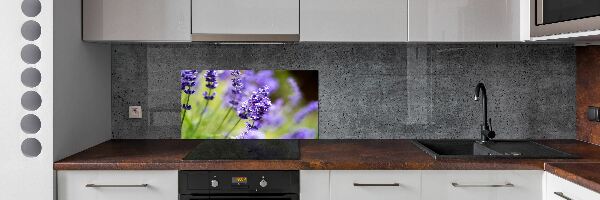 Cooker splashback Lavender