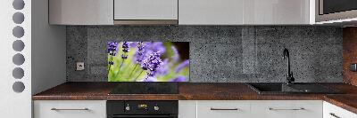 Cooker splashback Lavender