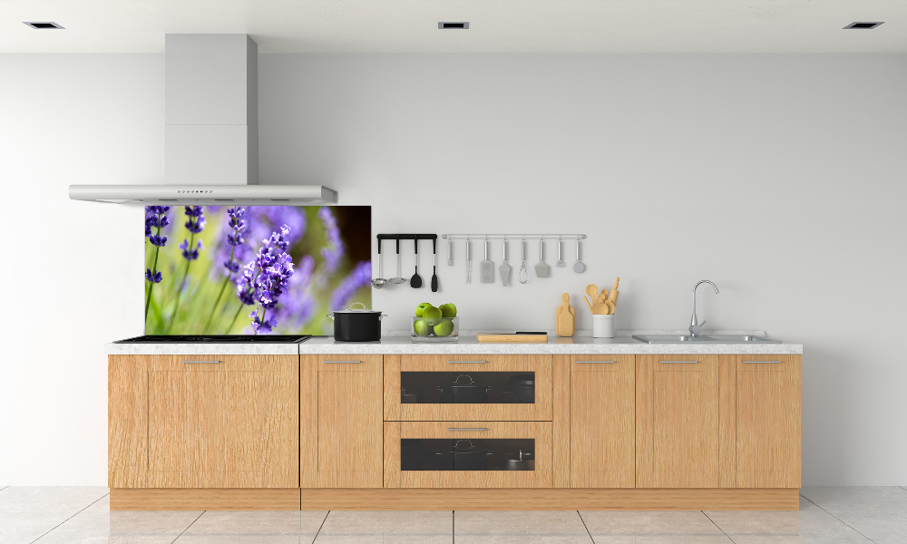 Cooker splashback Lavender