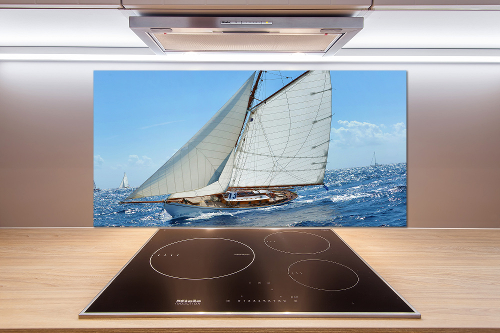 Kitchen splashback Yacht