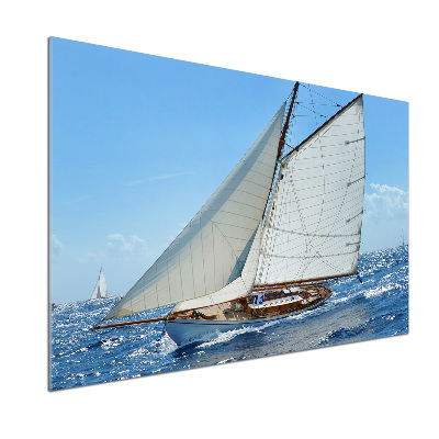 Kitchen splashback Yacht