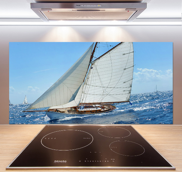 Kitchen splashback Yacht