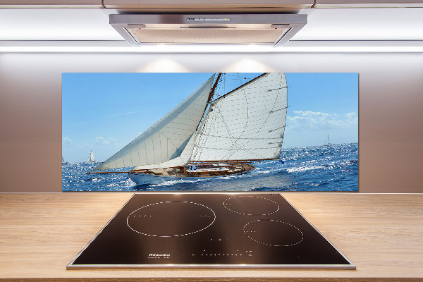 Kitchen splashback Yacht