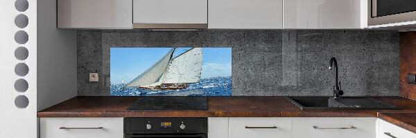 Kitchen splashback Yacht