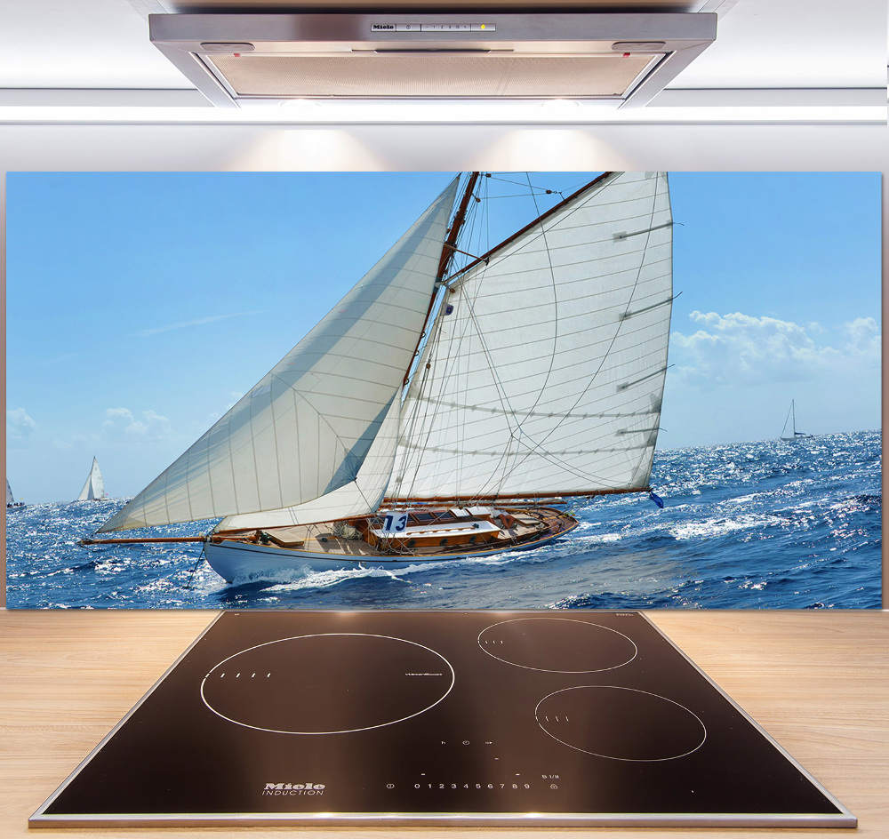 Kitchen splashback Yacht