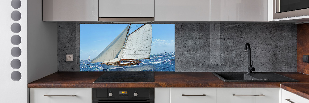 Kitchen splashback Yacht