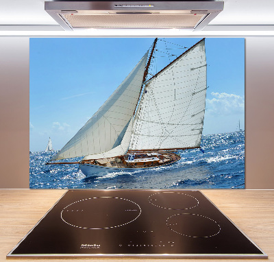 Kitchen splashback Yacht