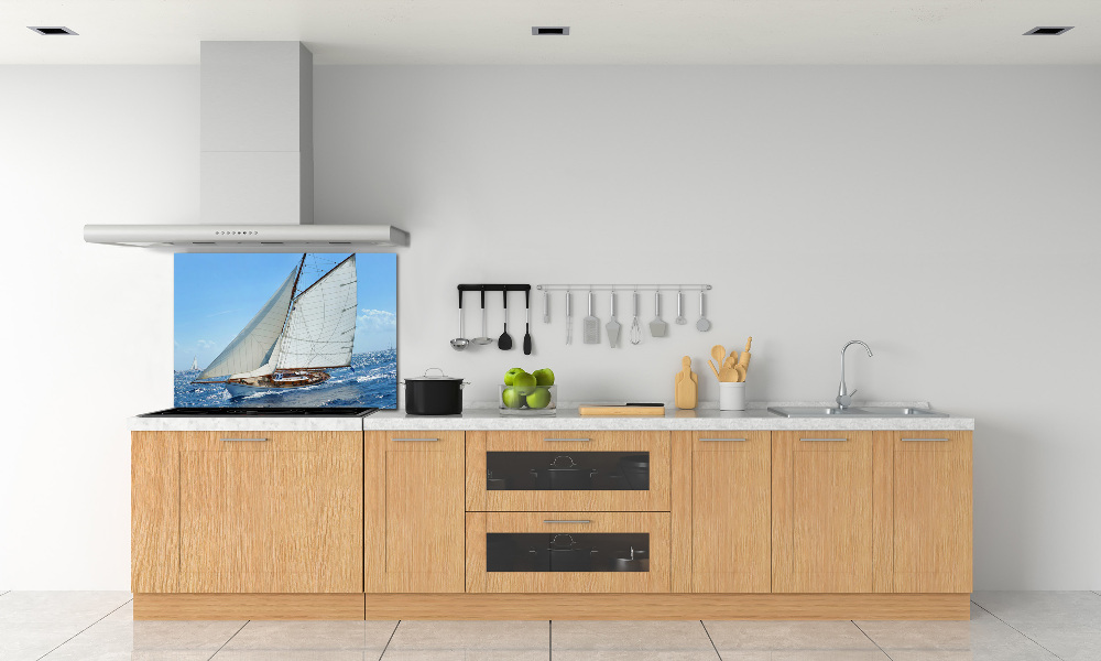 Kitchen splashback Yacht