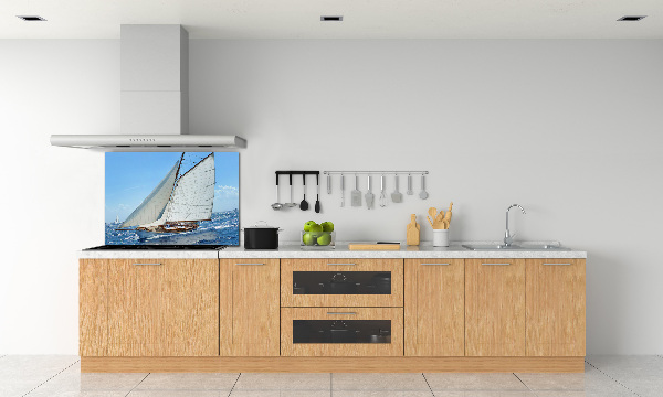 Kitchen splashback Yacht