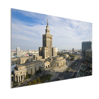 Glass splashback Palace of Culture