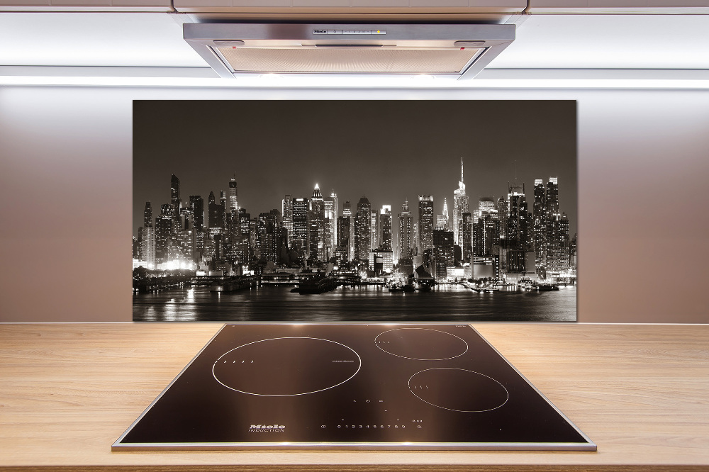 Kitchen splashback panel Manhattan New York