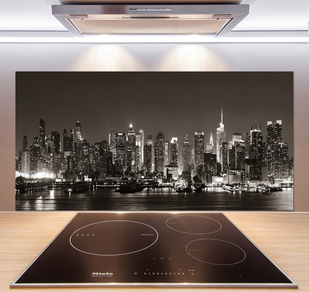 Kitchen splashback panel Manhattan New York