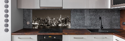 Kitchen splashback panel Manhattan New York